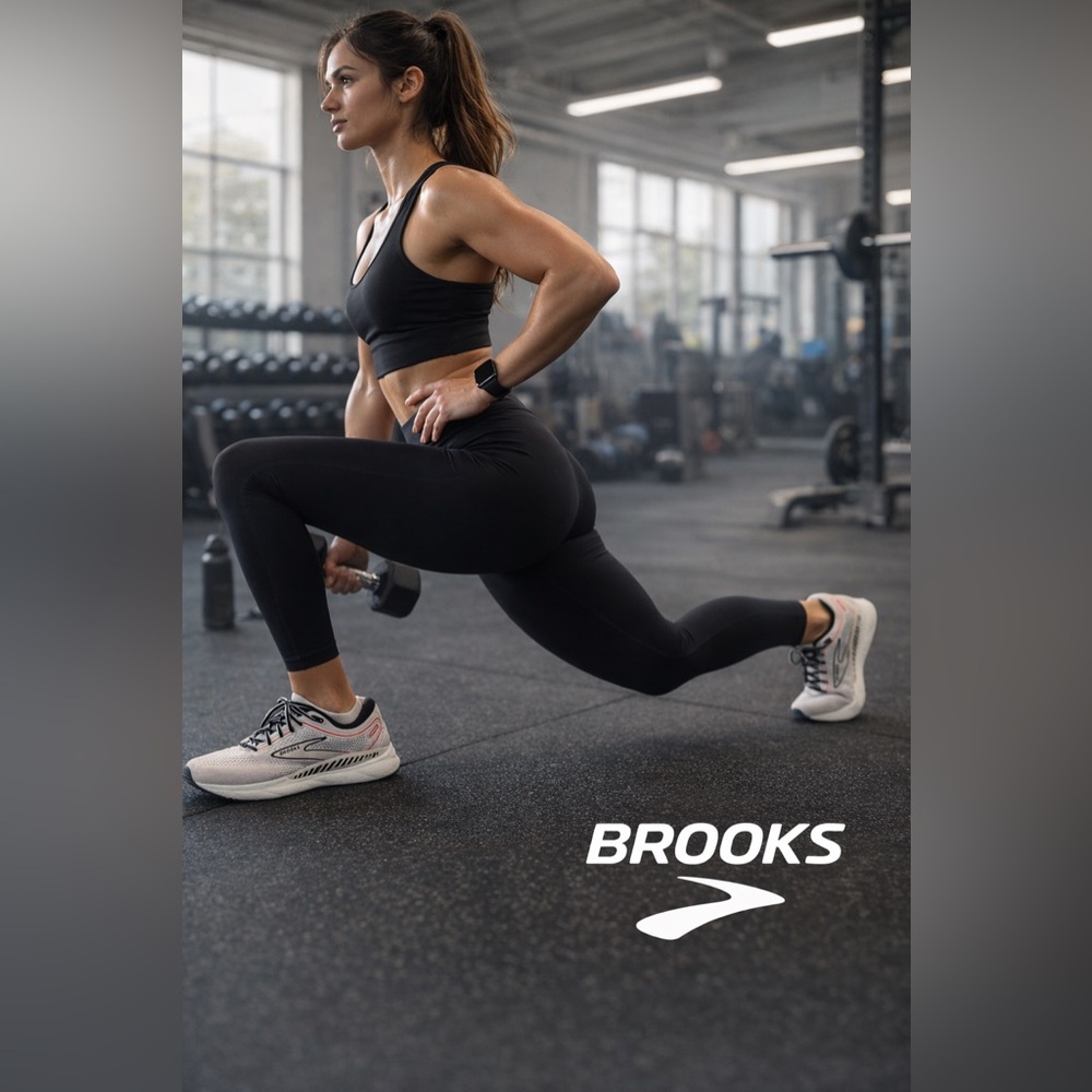 Brooks Women's Ariel 23 Light Gray Running Shoes size 9.5 Outdoors Workout